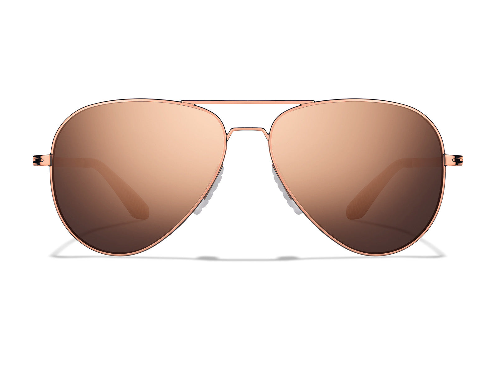 Roka Falcon Titanium Polarized Sunglasses Matte Black/Carbon, Reg 55