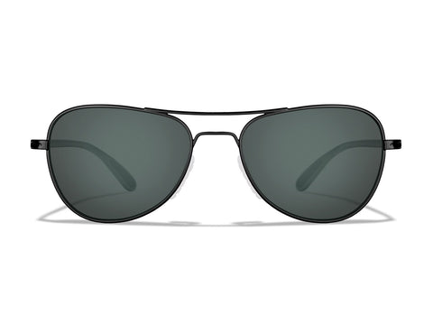Matte Black Frame - Dark Carbon (Polarized) Lens